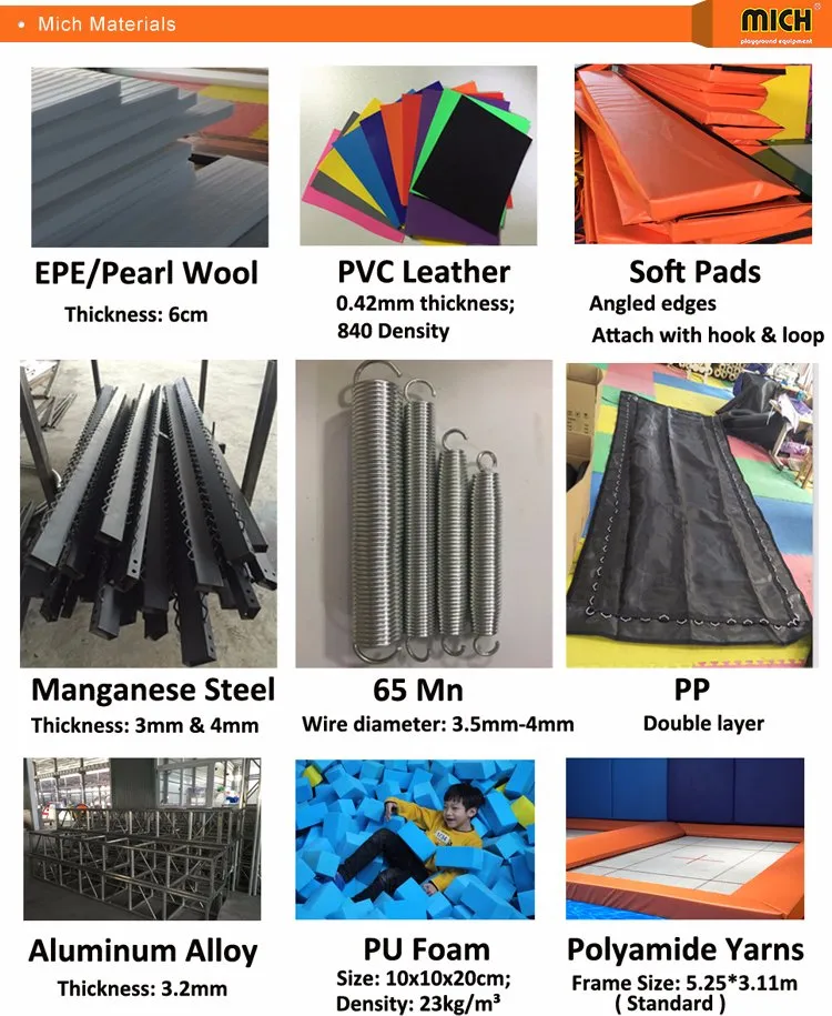 Functional Trampoline Parks with Ninja Course