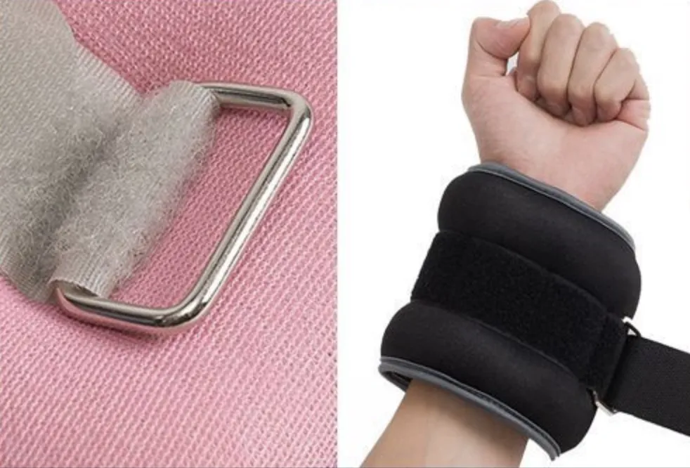 Gym Weight Training for Arm with SBR Diving Fabric Material and Steel Shot #B2102