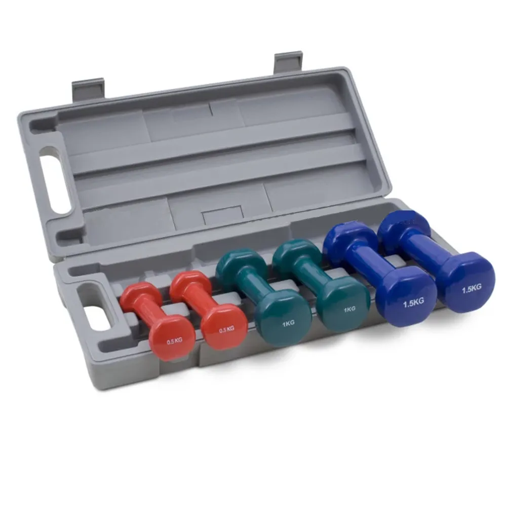 Gym Workout Training Fitness Hex Weight Set Dumbbells Dumbbell