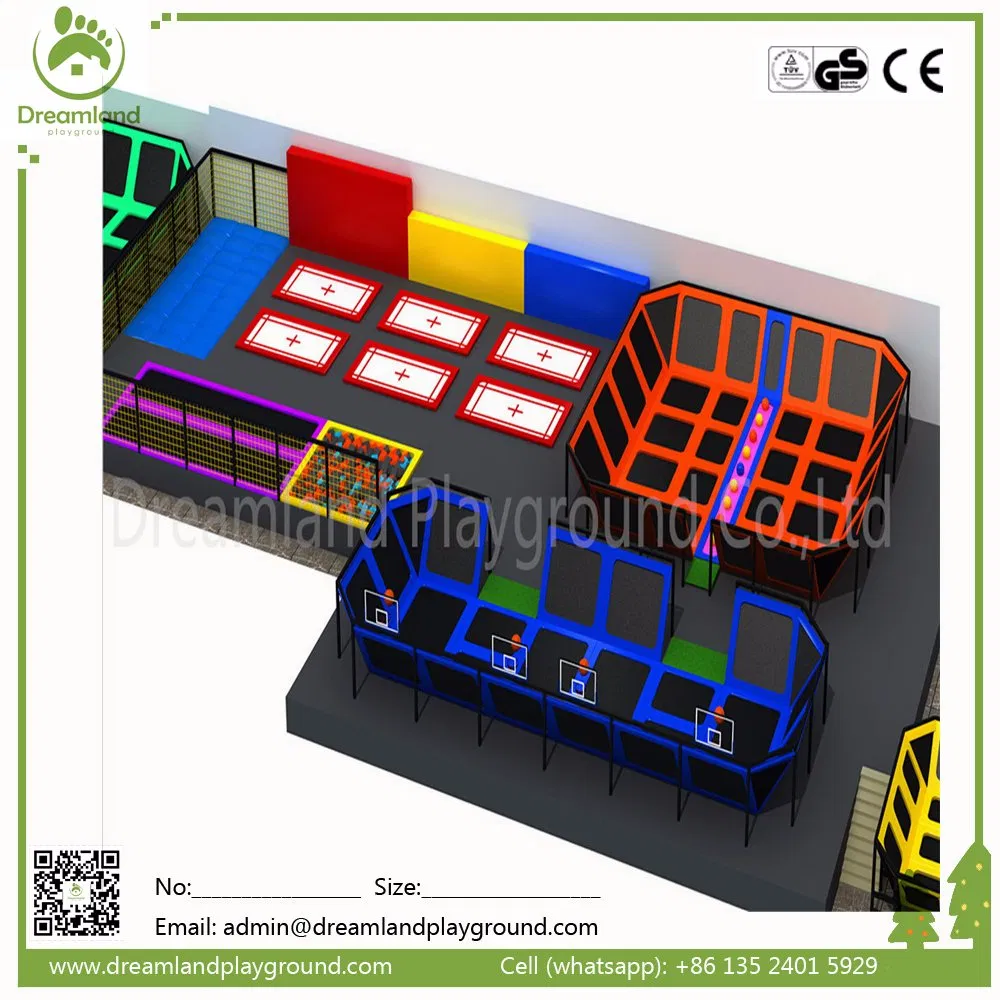 High Performance Trampoline Beds, Dodgeball/Basketball Trampoline Courts