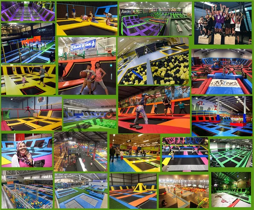 High Performance Trampoline Beds, Dodgeball/Basketball Trampoline Courts