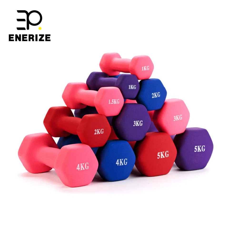 High Quality Deluxe New Style Vinyl Dipping Dumbbell Set