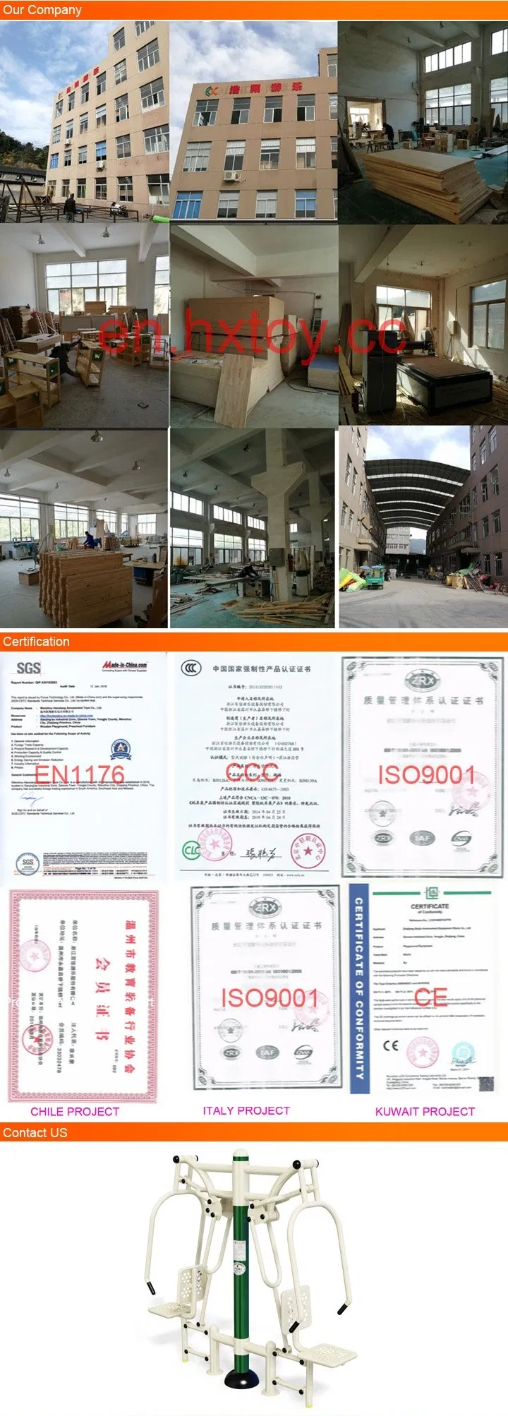 High Quality Outdoor Body Building Exercise Equipment