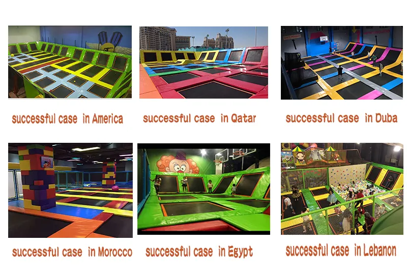 Huaxia Amusement Park Trampoline Indoor Park Ninjia Course