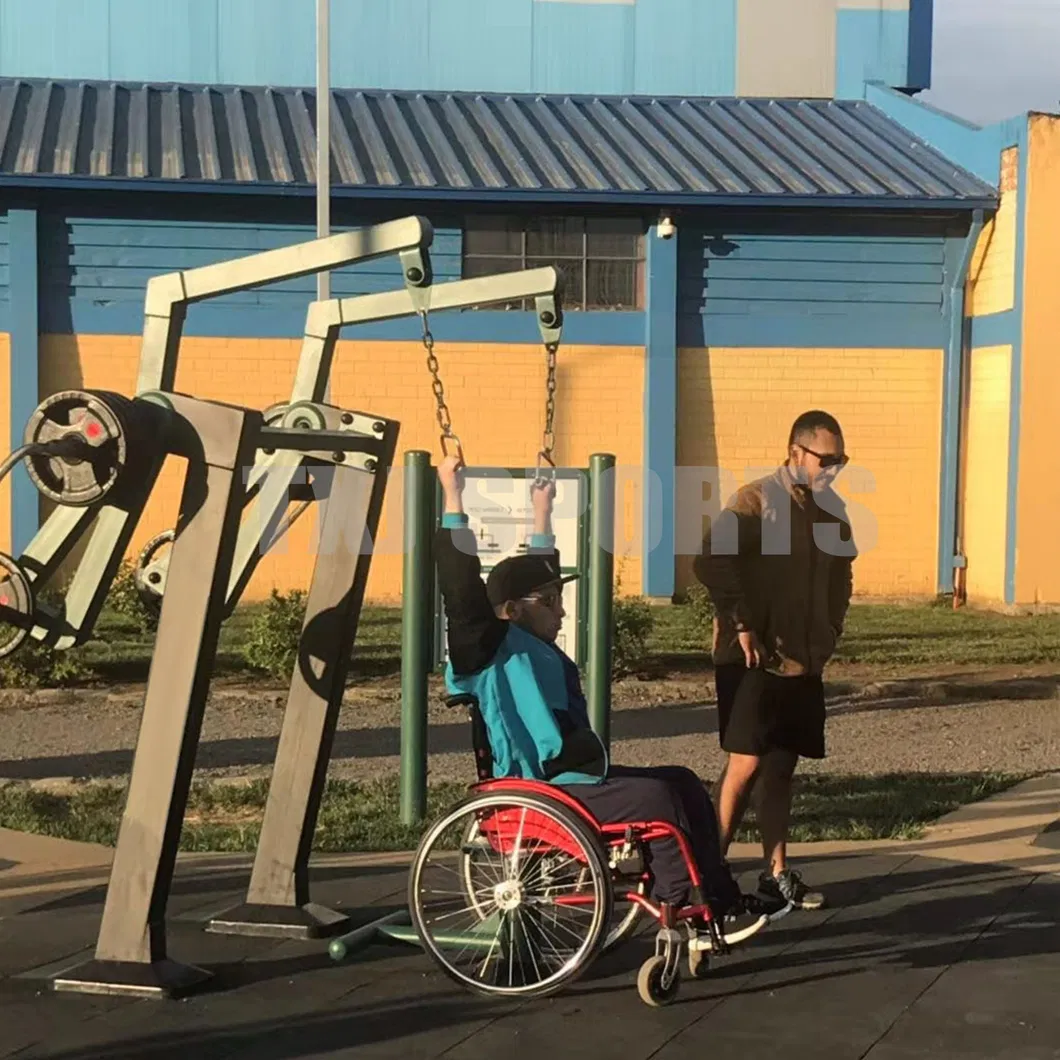 Inclusive Outdoor Gym Fitness Equipment for Disabled Persons