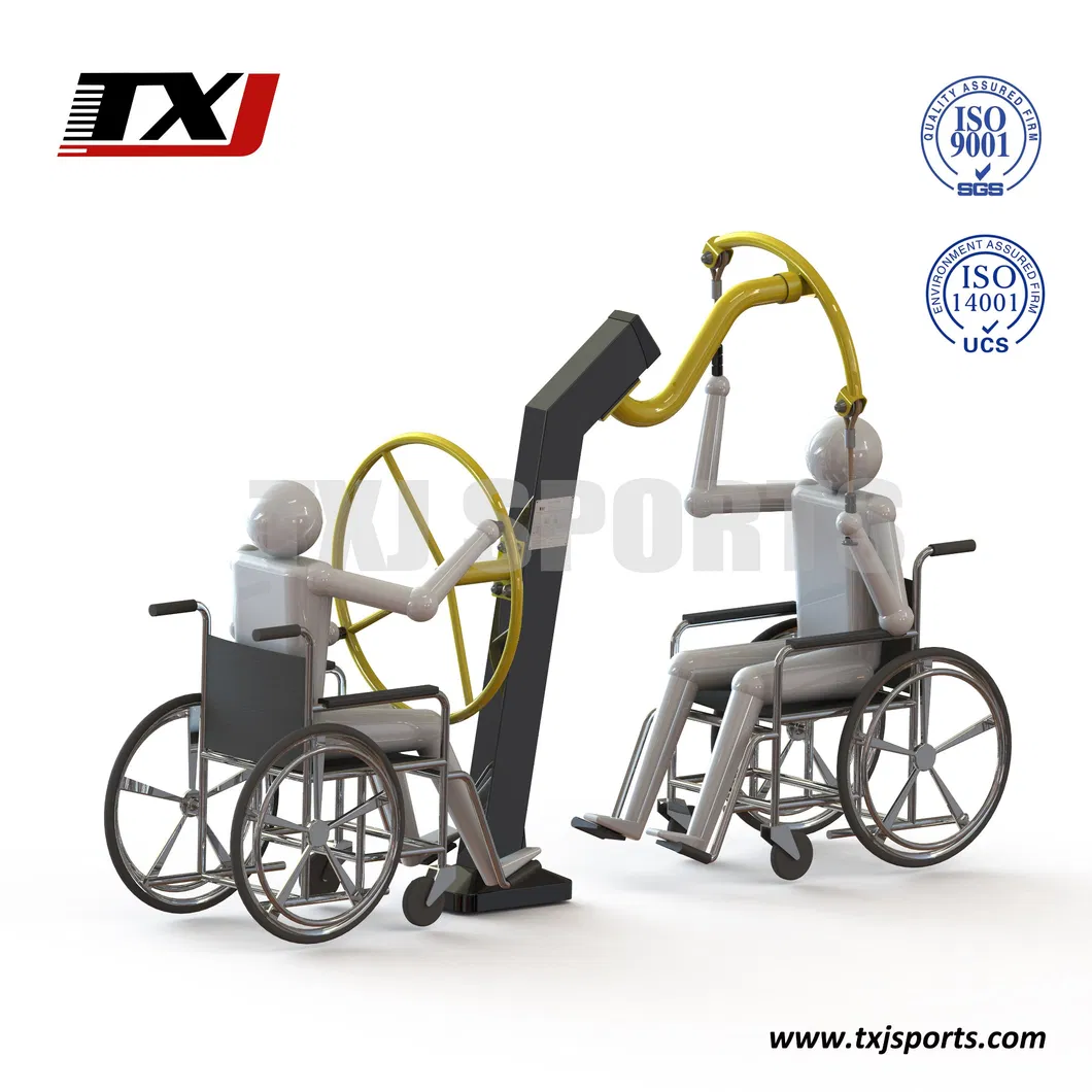 Inclusive Outdoor Gym Fitness Equipment for Disabled Persons