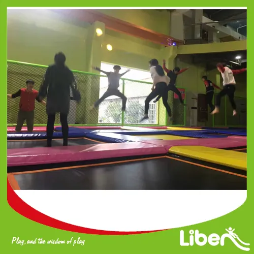 Indoor Trampoline Court for Commercial Use