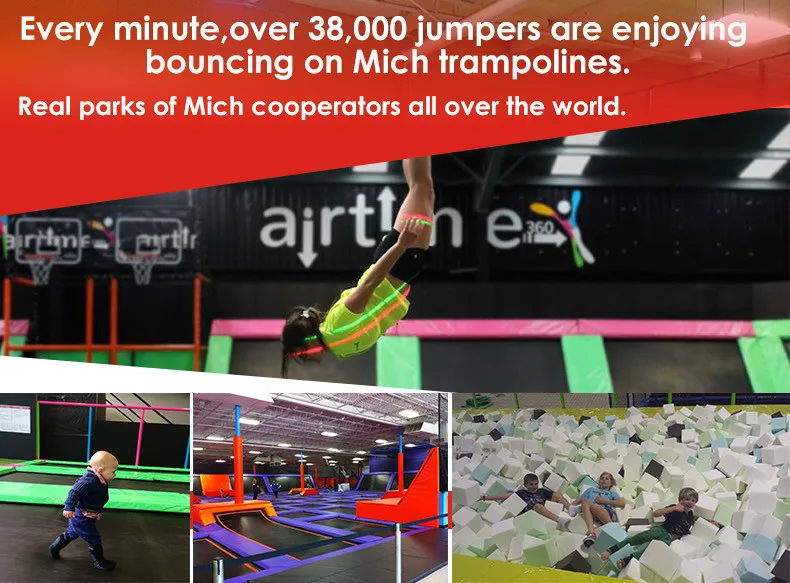 Indoor Trampoline Small Trampoline Amusement Trampoline Jumping Trampoline