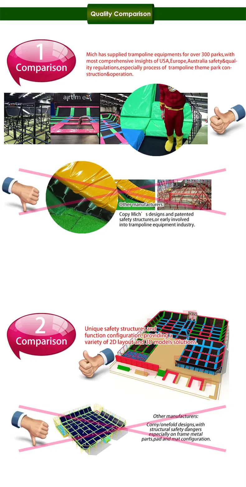 Indoor Trampoline Small Trampoline Amusement Trampoline Jumping Trampoline