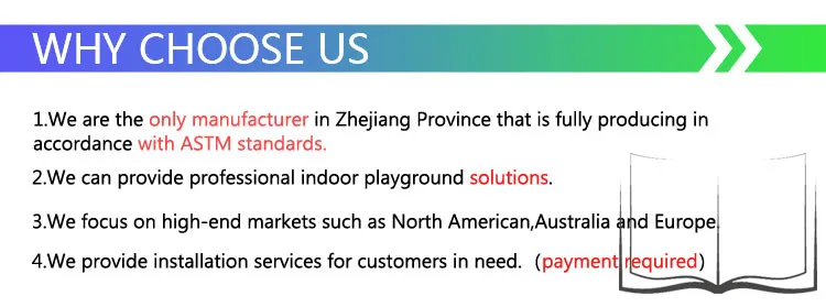 Indoor Type Large Dodgeball Gymnastic Air Trampoline with Park