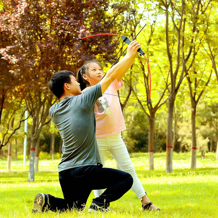 Kids Outdoor Shooting Takedown Recurve Bow Archery Game 15lbs Children Recurve Bow