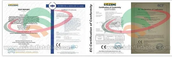 Kids Portable Inflatable Laser Tag/ Paintball Bunker Sport Equipment for Outdoor Interactive Game