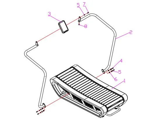 Land Fitness Self Powered Home Treadmill