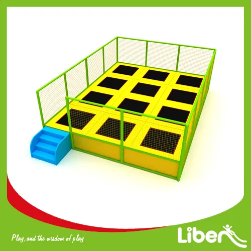 Liben Cheap Small Indoor Trampoline Court with Netting Enclosure