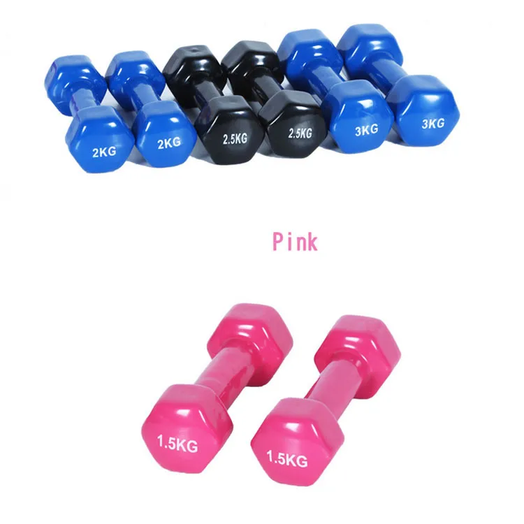 Morning Exercise with Sound Gymnastics Equipment Sports Fitness Plastic Toy Small Set Dumbbell Set
