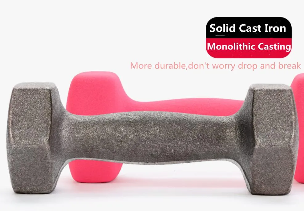 Neoprene Coated Dumbbell Weights Hand Weight Set for Home Gym Equipment Workouts