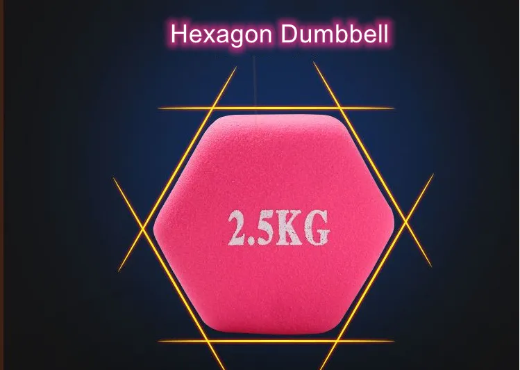 Neoprene Coated Dumbbell Weights Hand Weight Set for Home Gym Equipment Workouts