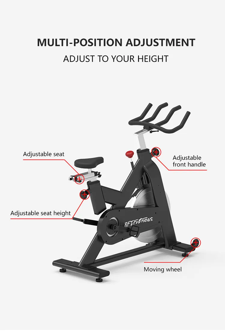 New Arrival Body Fit Exercise Spin Bike Fitness Bike