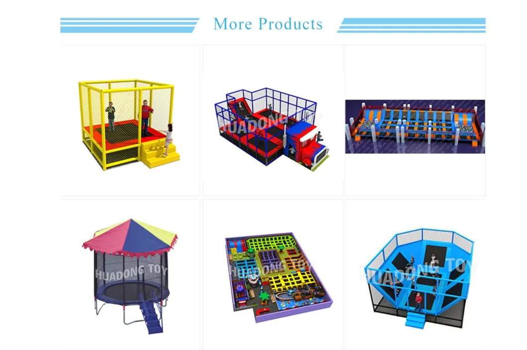 New Factory Price Indoor Trampoline Park, High Quality Trampoline Playground