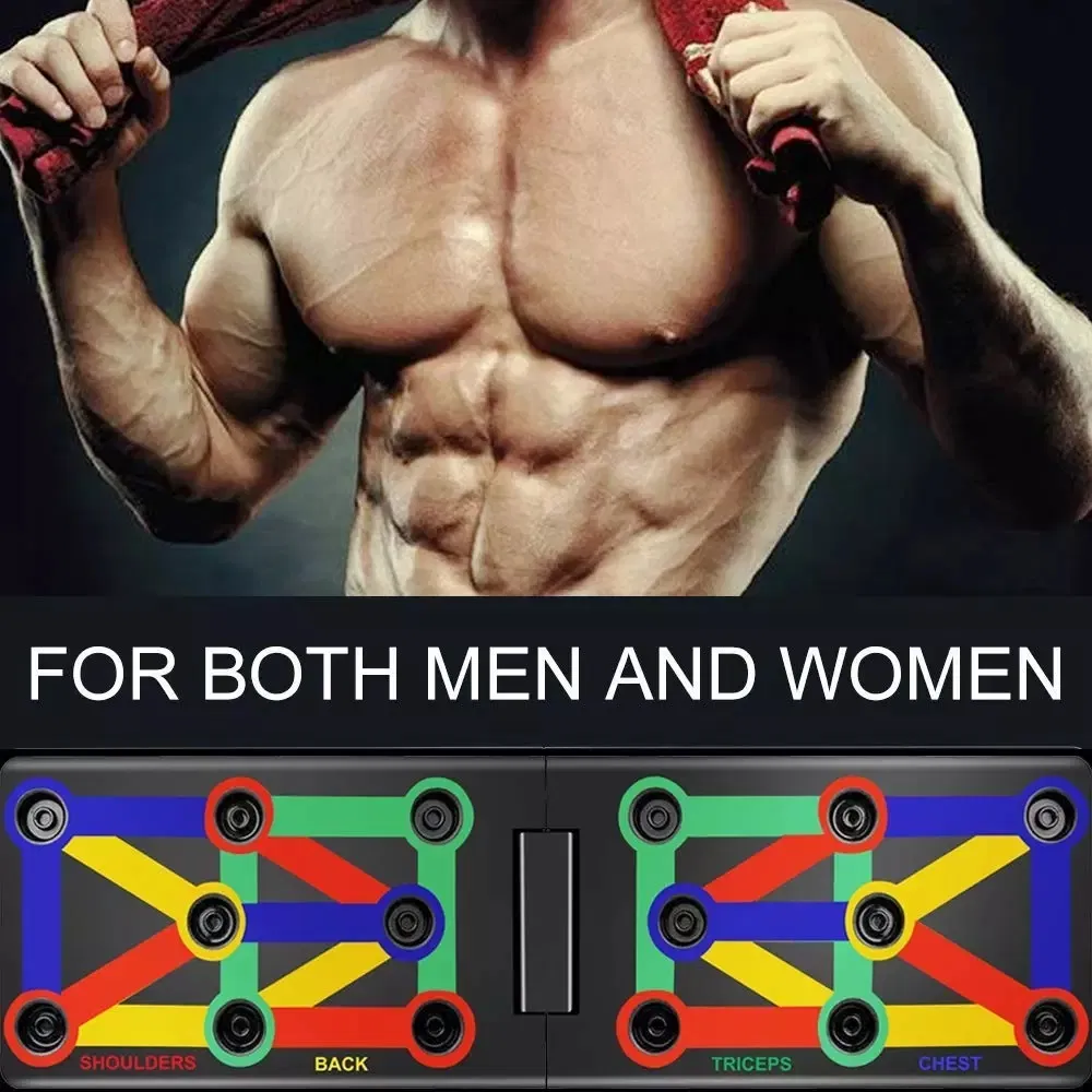 New Portable Home Fitness Body Building and Folding Push up Board for Push up Training