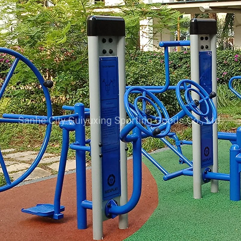 Outdoor Chest Press Machine for Two Person