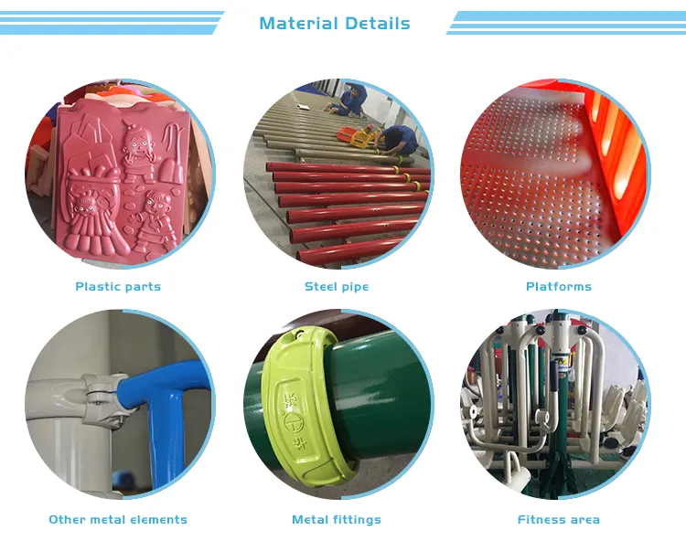 Outdoor Gymnastic Adult Fitness Equipment for Disabled Persons Used in Park