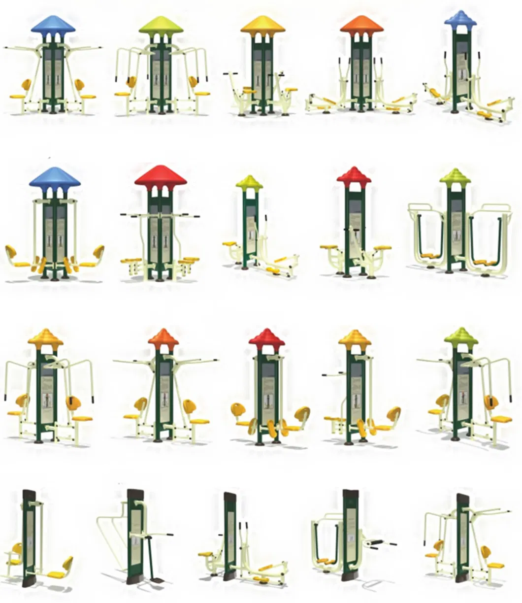 Outdoor Park Community Square Adult Children Fitness Exercise Equipment