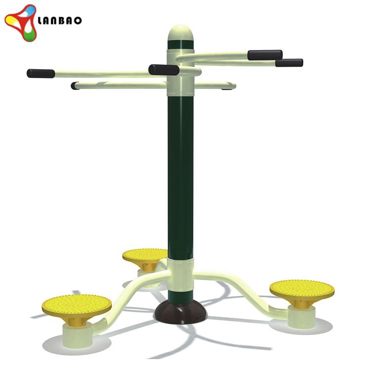 Outdoot Three Person Waist Twister Fitness Equipment