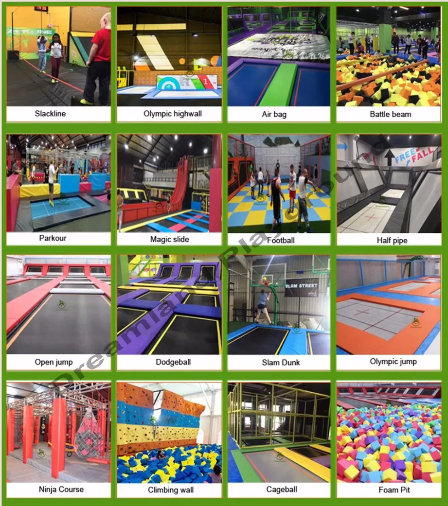Popular Sport Trampoline Dodgeball Court