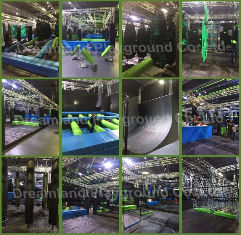 Professional American Ninja Warrior China Top Ninja Park Supplier Commercial Indoor Ninja Warrior Obstacles Course for Sale