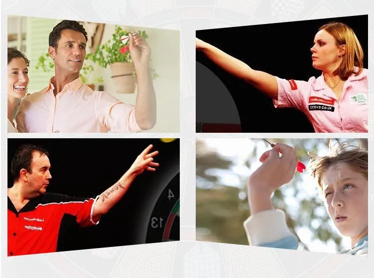 Professional Wholesale Sisal Bristle Dart Board with Stainless Steel Darts