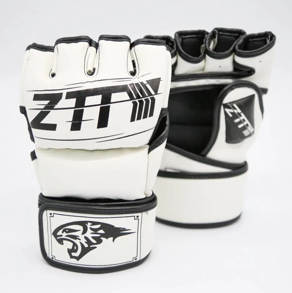 PU/Pin Finished/Microfiber/Cowhide MMA Gloves