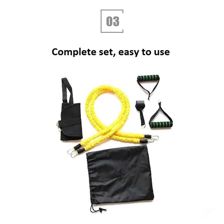 Resistance Band Set Gym Equipment Yoga