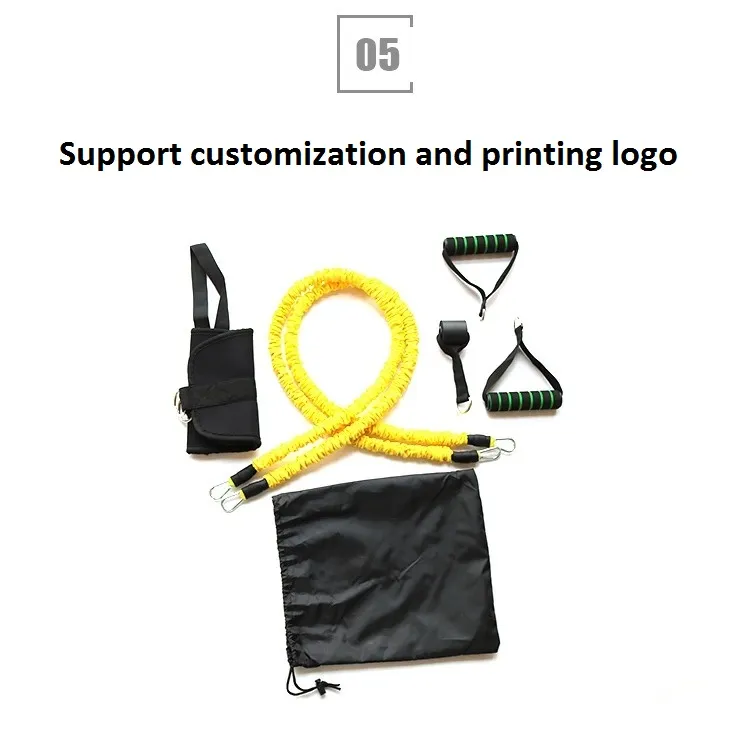 Resistance Band Set Gym Equipment Yoga