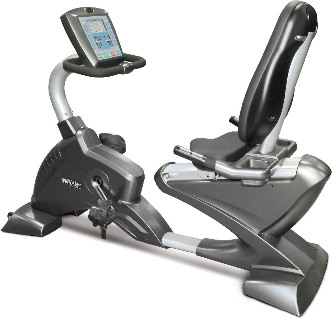 Self Generator Commercial Cardio Recumnent Bike Gym Club Fitness Equipment