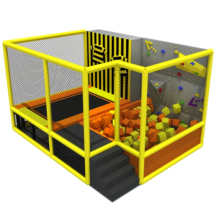 Space Station Play Area Soft Play Good Quality Indoor Trampoline Park Safe Equipment