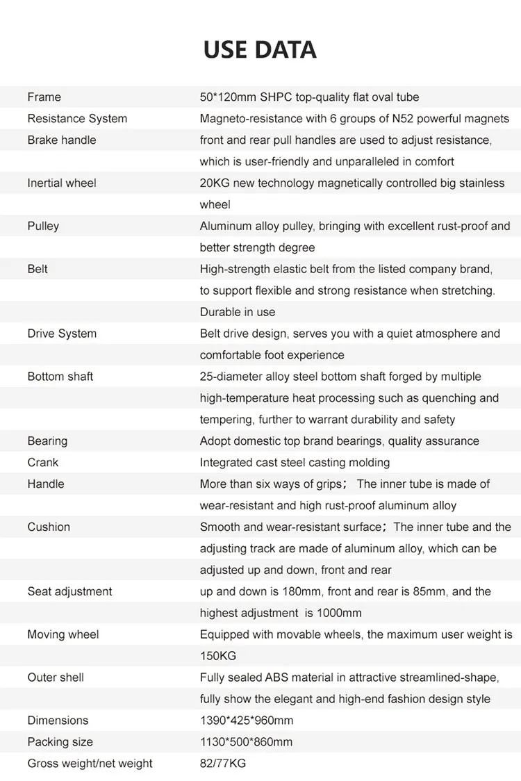 Stationary Bicycle Health Ware Spin Magnetic Resistance Exercise Bike