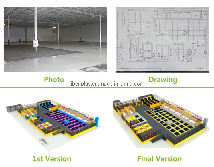 Super Fun Recreational Jumping Trampoline Park