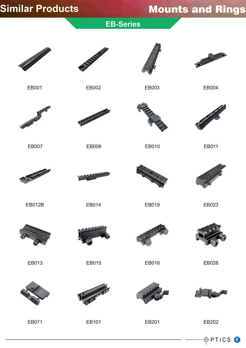 Tactical Accessories Quick Detachable Scope Mount Rail for Hunting