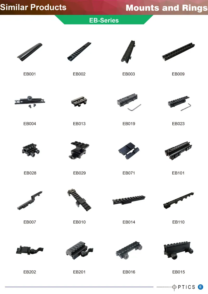 Tactical Accessories Quick Detachable Scope Mount Rail for Hunting