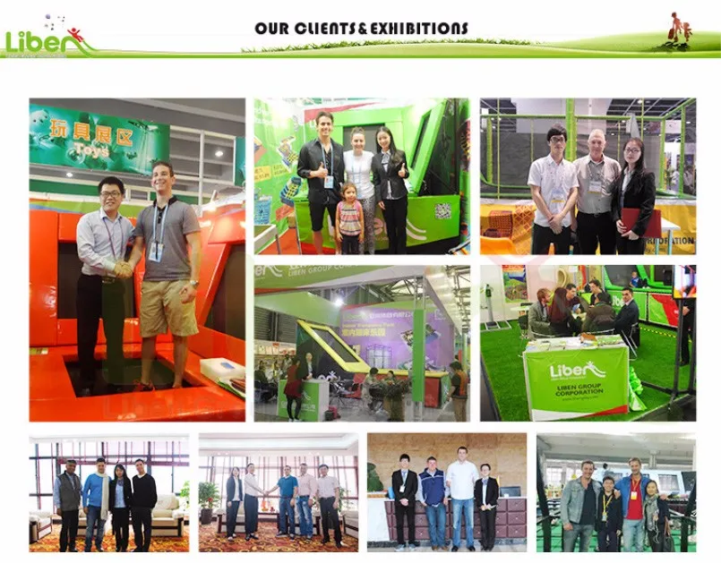 Teenager New Play Court Trampoline Shop with Inflatable Jump Bag