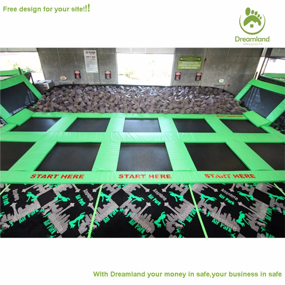 Top Quality Dodgeball Trampoline Court, Big Fun Trampoline Gym
