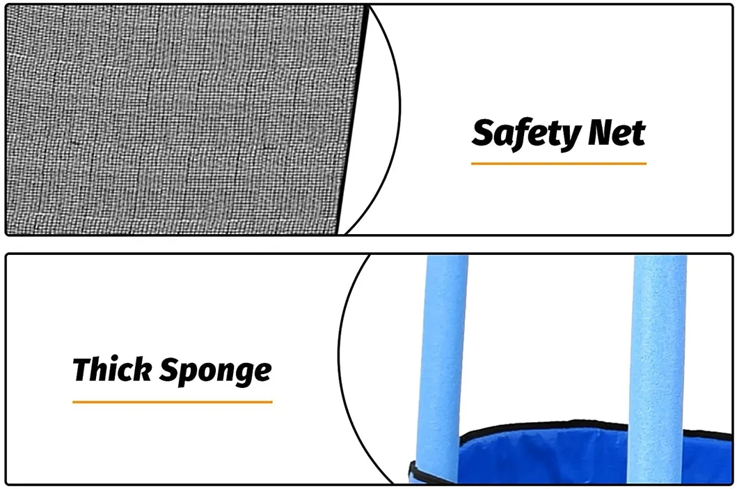 Trampoline 6FT with Net Fits Safety Bouncing Indoor and Outdoor