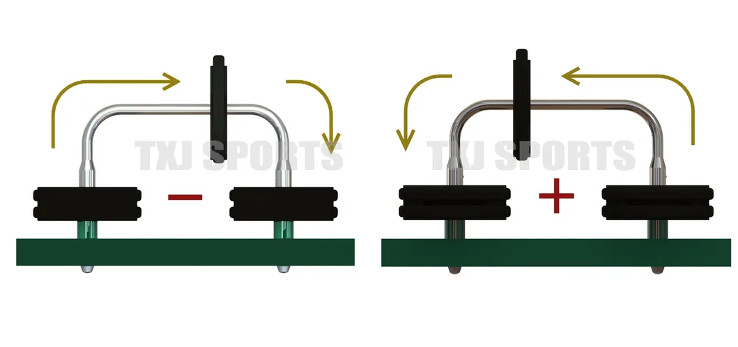 TUV Galvanized Strength Training Body Building Outdoor Fitness Gym Equipment