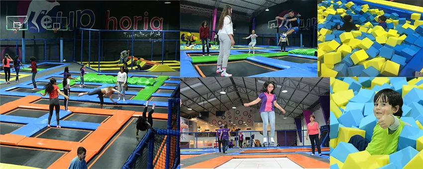 Vasia European Standard Indoor Trampoline Park for Sale