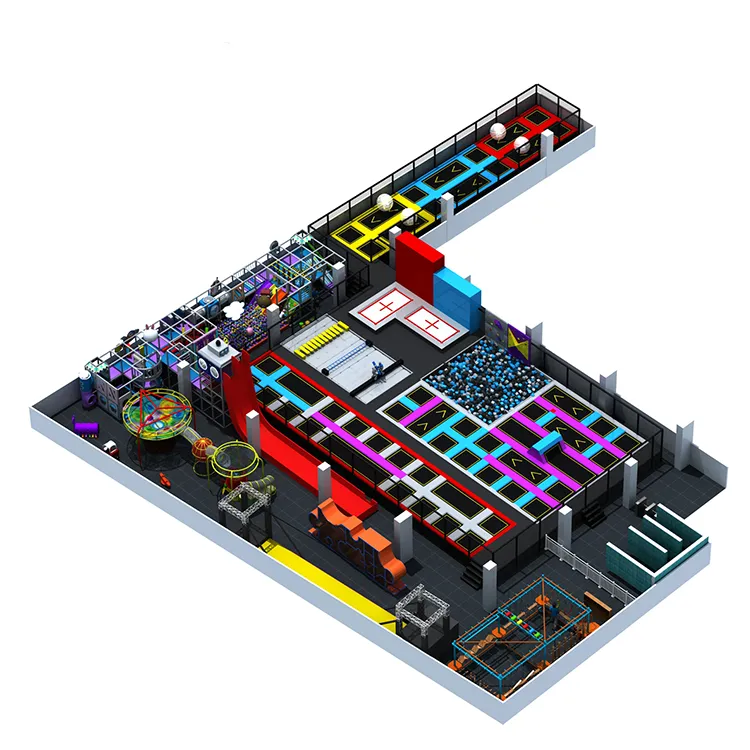 Vasia Huaxia Trampoline Children Indoor Park Commercial Equipment