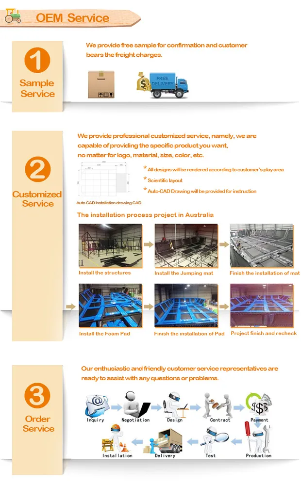 Vasia Professional Indoor Trampoline Park for Adults