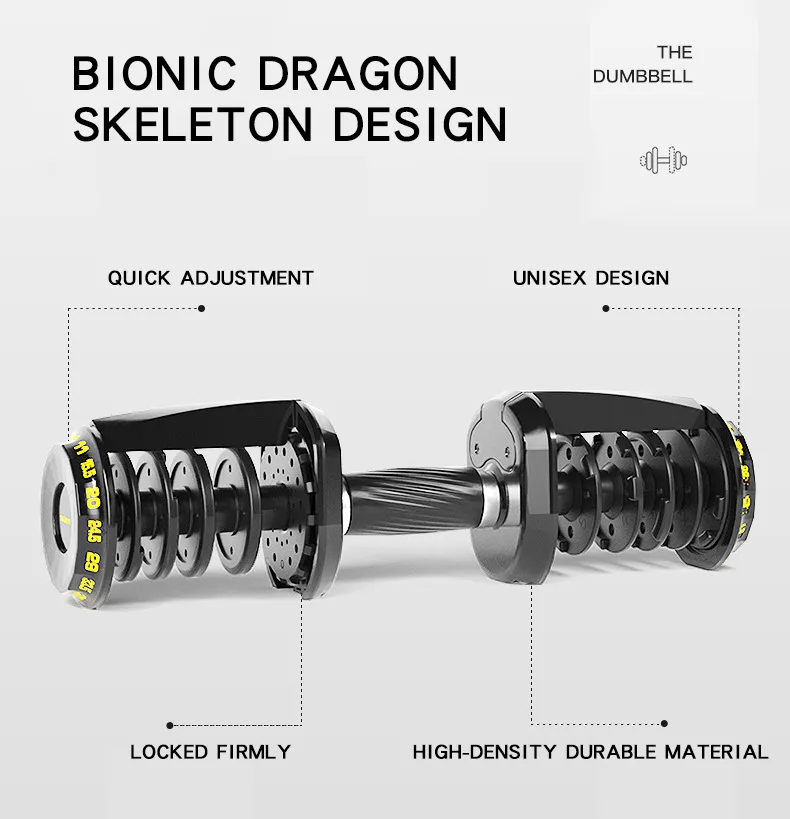 Wholesale Adjustable Chrome Fitness 15kg Barbell Strength Training Dumbell Sets Dumbbell Set Rubber Dumbbell Set