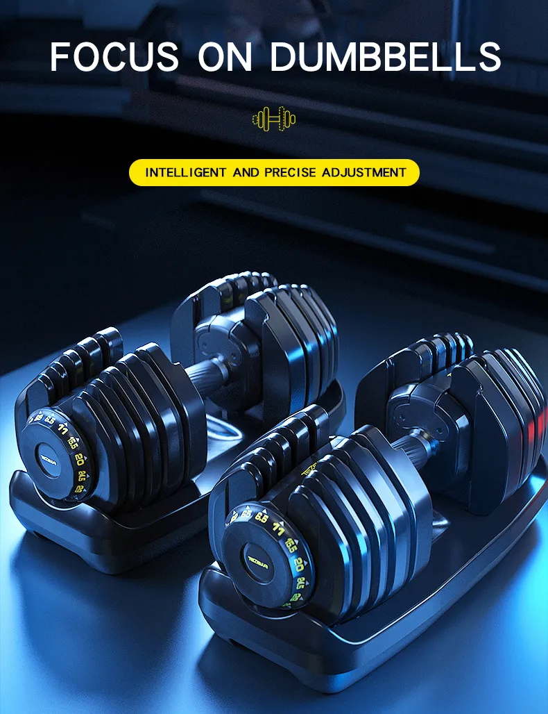 Wholesale Adjustable Chrome Fitness 15kg Barbell Strength Training Dumbell Sets Dumbbell Set Rubber Dumbbell Set
