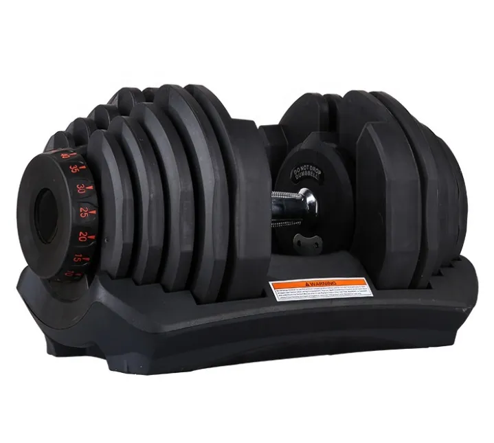 Wholesale Gym 5lb -90lb 24kg 40kg Ajdustable Dumbbell Sets